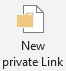 Button New private link