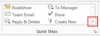 Add new Quick Step in Outlook
