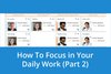How To Focus in Your Daily Work with InLoox (Part 2): Team Work