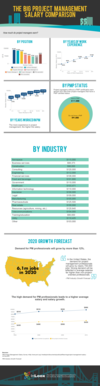 The Big Project Management Salary Comparison INFOGRAPHIC
