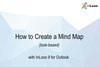 How to Create a Task-based Mind Map with InLoox 9 for Outlook