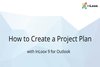How to Create a Project Plan with InLoox 9 for Outlook