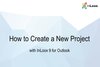 Video Tutorial for InLoox 9 for Outlook: How to Create a New Project
