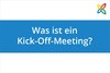 Neues InLoox Video: Was ist eigentlich ein Kick-Off-Meeting?