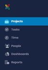 The project tab in the sidebar